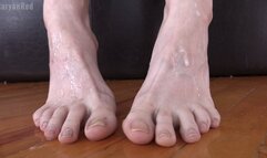 Giantess Spits on Tiny Foot Slave - HD Version