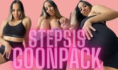 STEPSIS GOONPACK Taboo fetish Cameltoe Ass Sock Feet Worship