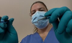 POV Dental Exam with Glove Sucking