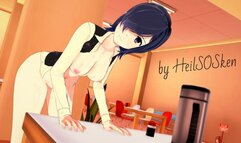 Tokyo Ghoul: Touka Kirishima GETS FUCKED IN a CAFE (3D Hentai)