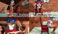 PROMO MEGA COMBO TRAMPLE CBT AND FOOTJOB: 1- Beautiful Punk Giantess trampling balls and dick 2- SADISTIC GIANT DOES HARD FOOTJOB, BALLBUSTING AND FOOT WORSHIP IN POV VIEW 3- Giantess hot girl trampling high heels, cock balls and face