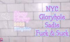 NYC Gloryhole Sadie Suck & Fuck