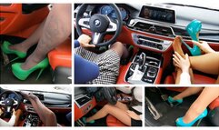 SEXY GIRLS MAKE BRUTAL REDLINING PUNISHMENT IN BMW M760Li (650HP)