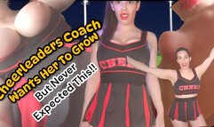 Cheerleaders Coach Wants Her To Grow But He Didn't Expect This