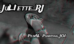 Juliette_RJ Real Drive Pedal Pumping JOI - PEDAL PUMPING - BBW LEGS - REVVIG - CUM COUNTDOWN - MELISSA