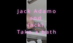 Jack Adamo and Jacki Love take a bath