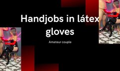 handjobs in long latex gloves pov