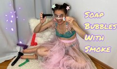 LITTLE FAIRY HAS FUN BURST MAGIC BUBBLES 4K