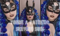 Mistress Bunny berates and shames you