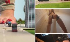 EliteFeetStreet Giantess Compilation 2024