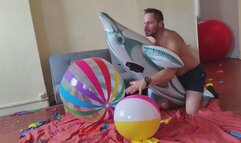 Sebastian blow destroy and deflate inflatables