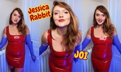 Jessica Rabbit JOI: Sultry Seduction in Red Latex