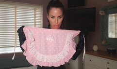 Humiliatrix Charlie Monaco: Get your PINK panties on Sissy and wear your Pinafore! HD