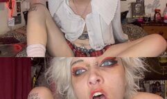 teacher possesses student body possession glitterqueen1999 smoking fetish gothic body transfer mindfuck taboo transfer fetish