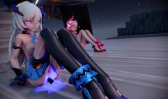 MMD Nsq年 Liliya and Rozaliya