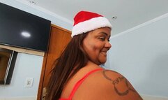 Farting POV christimas present, part 1, by BBW Isadora, (cam by Manu) FULL HD