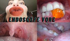 Vore close up with Endoscope