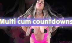 MULTI CUM COUNTDOWNS