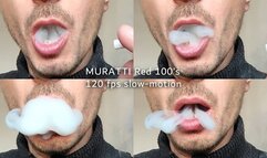 Smoking Muratti red 100s IYF 071224 SLOW 120 fps