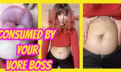 Consumed by the Boss: A Vore Fantasy Experience