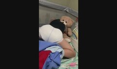 Diaper Accident in ABDL Crib