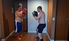 Heavyhitterboxer vs Jobber – 3 rounds of gutpunching, who will fall first?