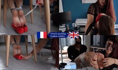 Punishing tickles - the sensual torment of the stinking secretary 720p - TICKLING - FOOT TICKLING - SMELL FETISH - FOOT SMELLING - DOMINATION