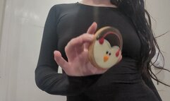 Verbal Humiliation Pee on Holiday Cookie POV