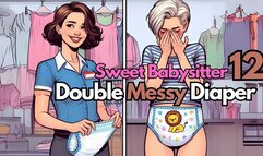 Double Messy Diaper Blackmail for Jamie (Sweet Babysitter 12)