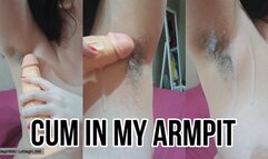 Cum in my armpit