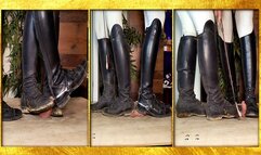 Riding Boots Cock Crush and Crop Play with Inseration I Mean Girls Equestrians