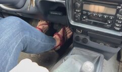 Driving In Merrell Sandals