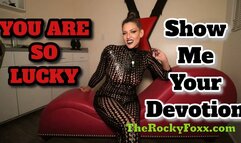 Foot Worship of the Divine: Your Priviledge to Show Devotion - Goddess Rocky Foxx