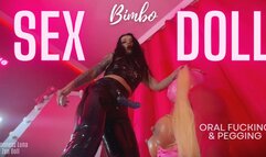 Femdom Christmas: Bimbo Robot Sex Doll Fun