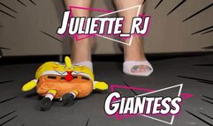 Juliette-RJ Gaintess Clip with Cartoon Characters Finding Men at home - GIANT WOMAN - GIANTS PUNISHIMENT - TINY PLUSHIES - GTS FETISH