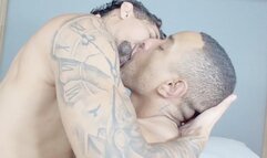 TWO MEN WITH A LOT OF FIRE IN HOT AND PASSIONATE KISSES - BY JACK HARRIS AND SCOOT SHARP - CLIP 3