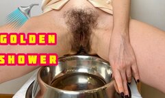 HAIRY PUSSY FROM WHICH YOU WILL GET A GOLDEN SHOWER 4K ENG SUB