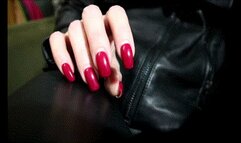 You love her cherry nails