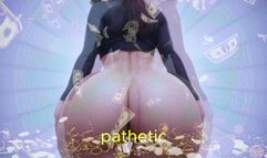 ASS Worship: Pay and Obey, Piggy with credit cart in your mouth