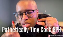 Pathetically Tiny Cock SPH - Royal Ro small penis humiliation ebony femdom pov hd mp4 1080p