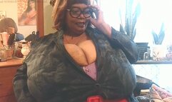 GODDESS NORMA STITZ POPPING OUT IN THE OFFICE