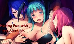 Having Fun with the Succubi~ -hentai JOI (COMMISSION)