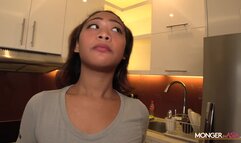 Monger In Asia - Sexy Asian maid with giant jugs impreg