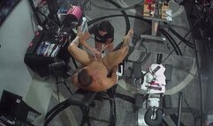 Strap On Stories - Daily PEGGING Day 101 OVERHEAD VIEW - FUCK HIS BUTT WITH TOYS & A LOLLIPOP