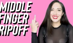 Middle Finger Ripoff - Goddess Venus - Findom