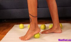 Dominant Apple Crush - Foot Domination - HD MP4