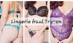 Lingerie Haul Try-on