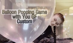 Balloon Popping Game with GF Custom