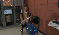 Tylee Blows Some Small (Hard!) Balloons (MP4 - 1080p)