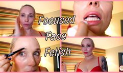 Focused Face Fetish (1080 HD)